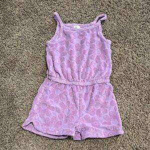 GAP Purple Jumpsuit Velvety Comfort